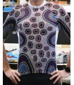 Family Mens Cycling Jersey Australian Made Danielle Leedie Gray front| Cycling Gear