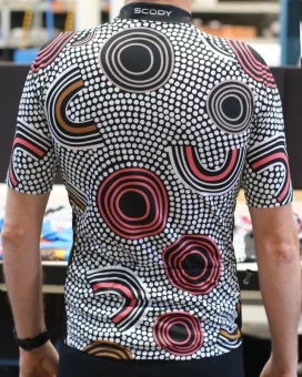 Custodians of the Land  Mens Cycling Jersey Australian Made Danielle Leedie Gray | Cycling Jersey