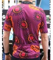 Gumbi Gumbi mens Australian Made cycling jersey back view Danielle Leedie Gray | Cycling Gear