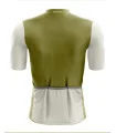 Lightweight A.I.R Optimise Cycle Jersey - Olive and Cream, Men | Cycling Gear