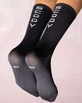 Scody Black Cycling Socks - Unisex
