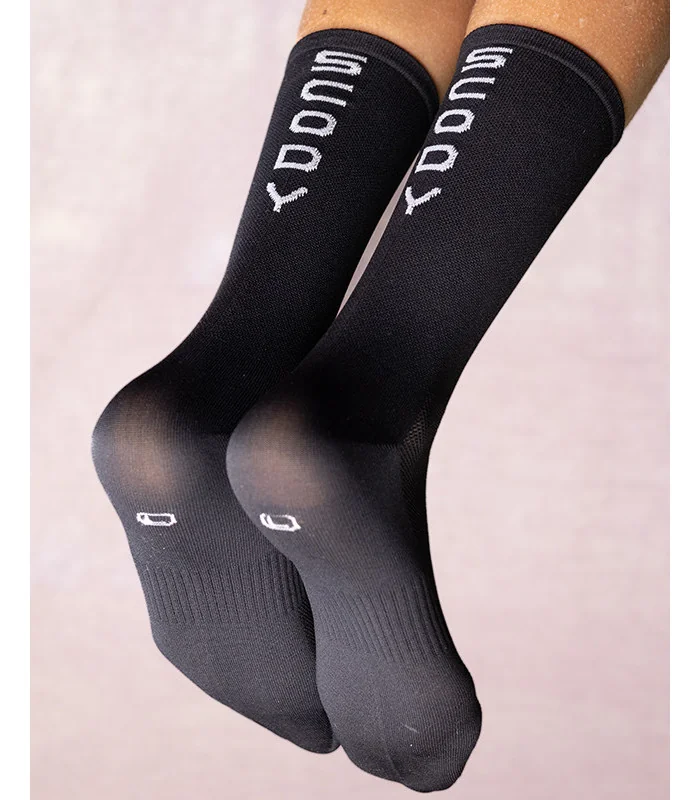 Scody Black Cycling Socks - Unisex