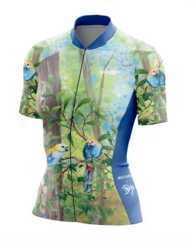Choose Sleeve Performance Cycle Jersey - Pale Headed Rosella, Women