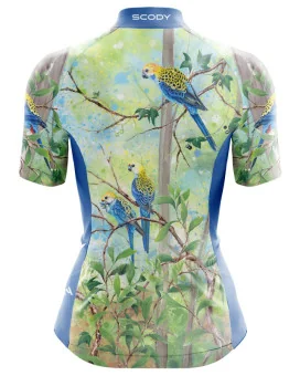 Choose Sleeve Performance Cycle Jersey - Pale Headed Rosella, Women