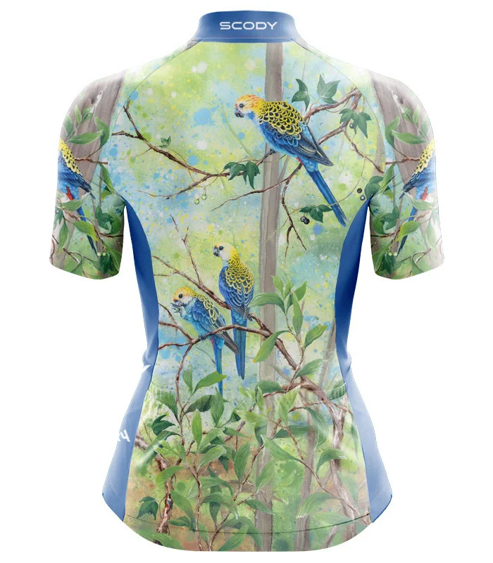 Choose Sleeve Performance Cycle Jersey - Pale Headed Rosella, Women