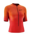 Women's Sunset Coloured Sleeved Triathlon Top w UPF50+ for sale at Scody Australia. Flexible payment options| Triathlon Suits