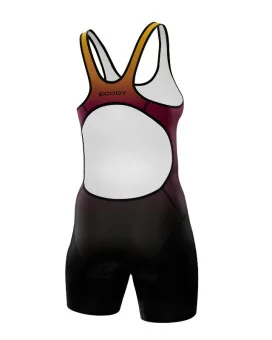 Women's Aurora triathlon suit w open back for sale at Scody Australia. Flexible payment options| Triathlon Suits