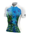 Cycle Jersey with design based on original art work Reflection  by David Hart | Cycling Gear