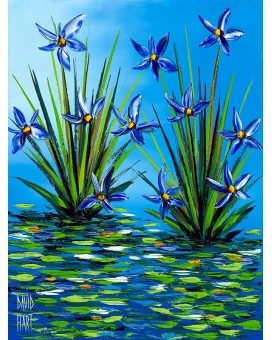 Original art work Reflection  by David Hart | Cycling Gear