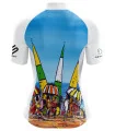 Cycle Jersey with design based on original art work Beach Party by David Hart | Cycling Gear