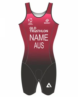 QLD Triathlon State Women's Elite Lamina Triathlon Suit | Triathlon Gear