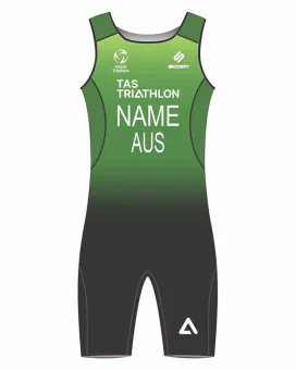 AusTriathlon TAS State Junior Elite Triathlon Suit | Made in Aus