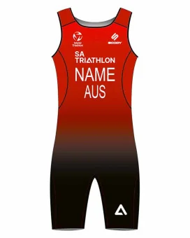 AusTriathlon SA State Men's Elite Triathlon Suit | Made in Australia