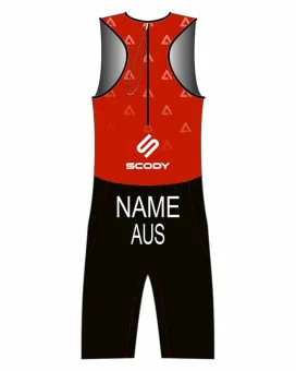 AusTriathlon SA State Men's Elite Triathlon Suit | Made in Australia