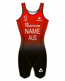 AusTriathlon SA State Women's Elite Triathlon Suit | Triathlon Gear