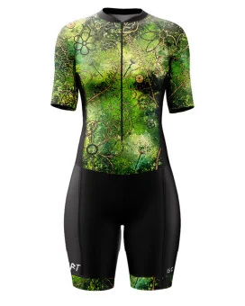 Women's Floral Cluster Aero triathlon suit by Chloe Hart for sale at Scody Australia. Flexible payment options available