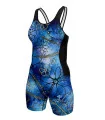 SCODY Women’s Open Back Tri Suit – Floral Lamina Fit