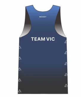 AusTriathlon VIC State Team Ultra Light Weight Run Singlet, Men
