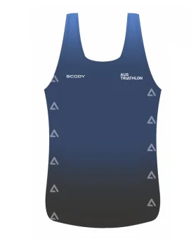 AusTriathlon VIC State Team Ultra Light Weight Run Singlet, Women