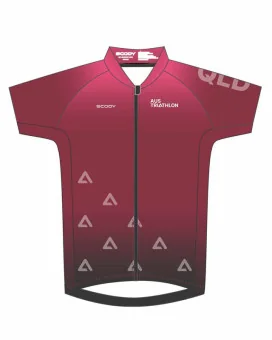 AusTriathlon QLD State Team Optimise Cycle Jersey, Men