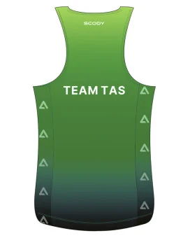 AusTriathlon TAS State Team Ultra Light Weight Run Singlet, Women