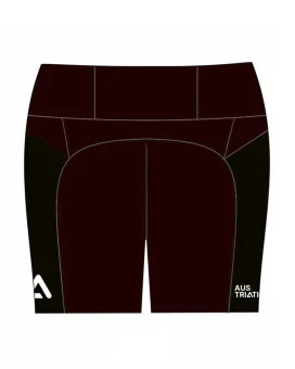 AusTriathlon State Teams 6" Medium Rise Tights, pockets, Women