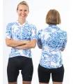 Holistic Blue Rose Optimise Cycle Jersey - Women