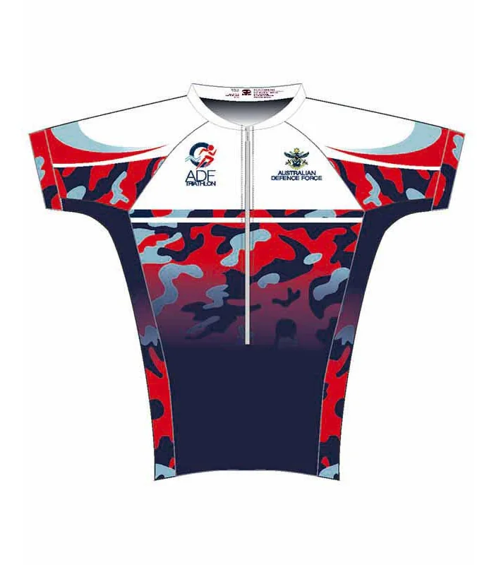 ADFTC Men's Sleeved Triathlon Jersey