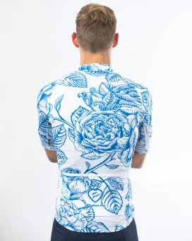 Holistic Blue Rose Optimise Cycle Jersey - Men