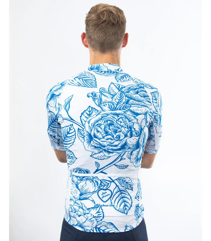 Holistic Blue Rose Optimise Cycle Jersey - Men