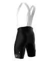 Optimise Cycle Bib Shorts, Pure Black - Men, Silicone Gripper, Low Profile Straps | Made in Australia