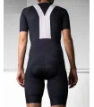 Black Cycle Bib Shorts, X-Opaque Cuff, Seamless Strap