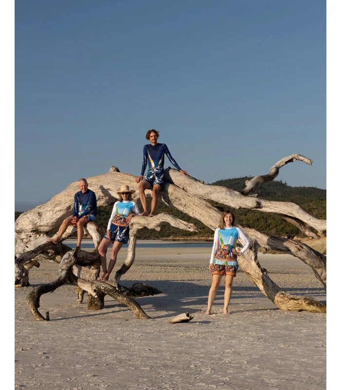 Surf Rashie, UPF50+ - Beach Party, Unisex