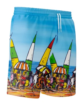 David Hart Beach Party Board Shorts - Unisex | Beach Wear