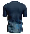 Navy/Blue Grassed Mountain Bike Shirt with zip pocket - Men | Mountain Biking | Commuter