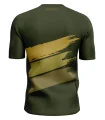 Olive/Green Shredded Mountain Bike Shirt with zip pocket - Men | Mountain Biking | Commuter