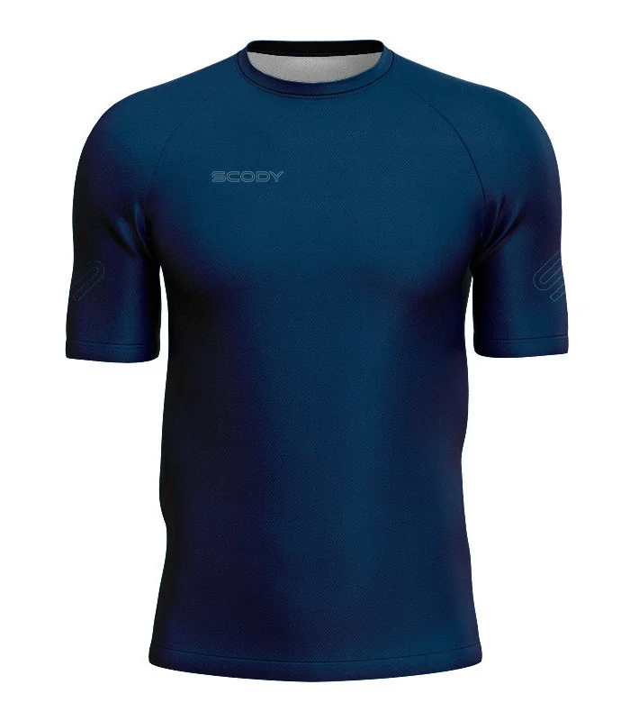 Staple Navy Mountain Bike Shirt with zip pocket - Men | Mountain Biking | Commuter