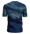 Navy/Blue Gravelled Mountain Bike Shirt with zip pocket - Men | Mountain Biking | Commuter
