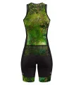 Perform Triathlon Suit, Front Zip - Floral Cluster