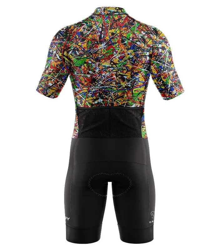 Men's 8 Black Dogs optimised triathlon suit for sale at Scody Australia. Flexible payment options| Triathlon Suits