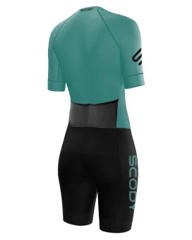 Performance Sleeved Triathlon Suit, UPF50 - Staple Colours