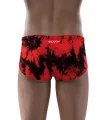 Swim Trunks, Tie Dyed Red, Men