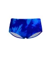 Men’s Tie Dye Swim Trunks – Chlorine Resistant, Blue
