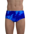 Tie Dye Blue Swim Trunks, Men | Chlorine Resistant swimwear | Made in Australia