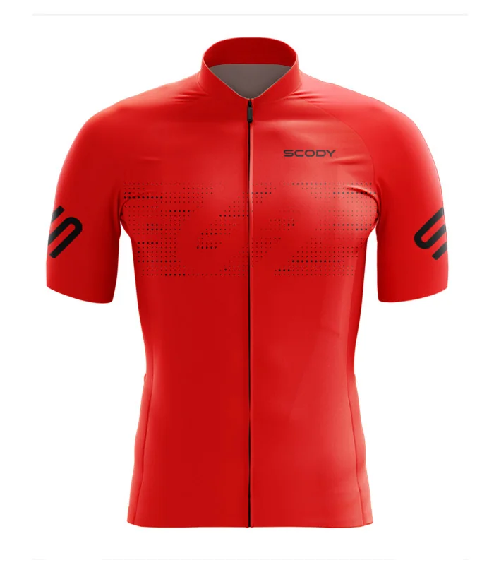 Performance Cycle Jersey Men - Staple Intense Red | Made in Australia