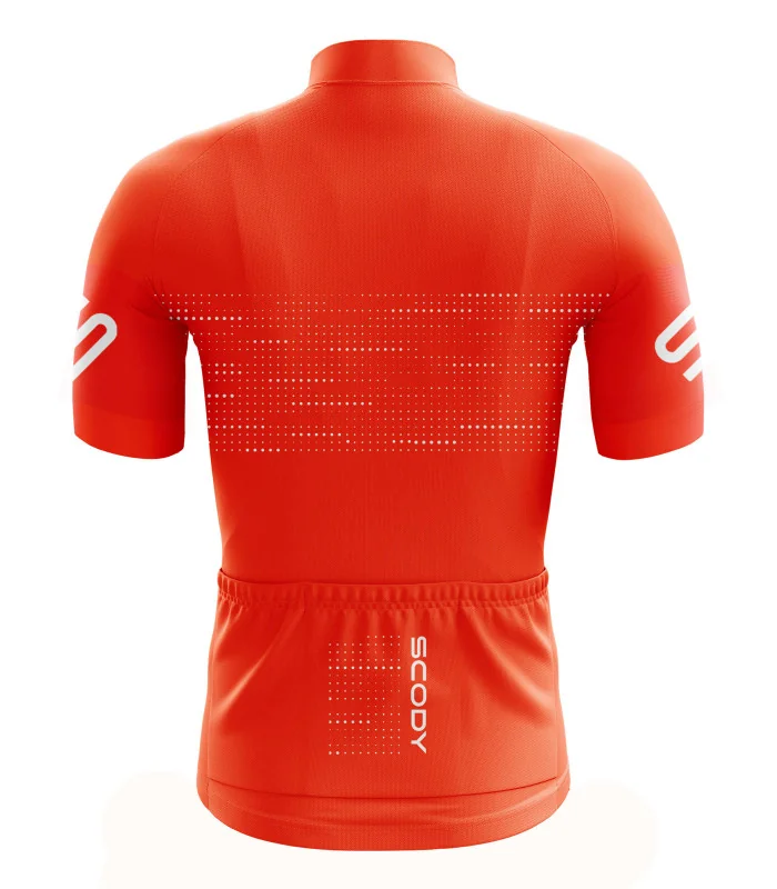 Performance Cycle Jersey Men - Staple Juicy Orange | Made in Australia