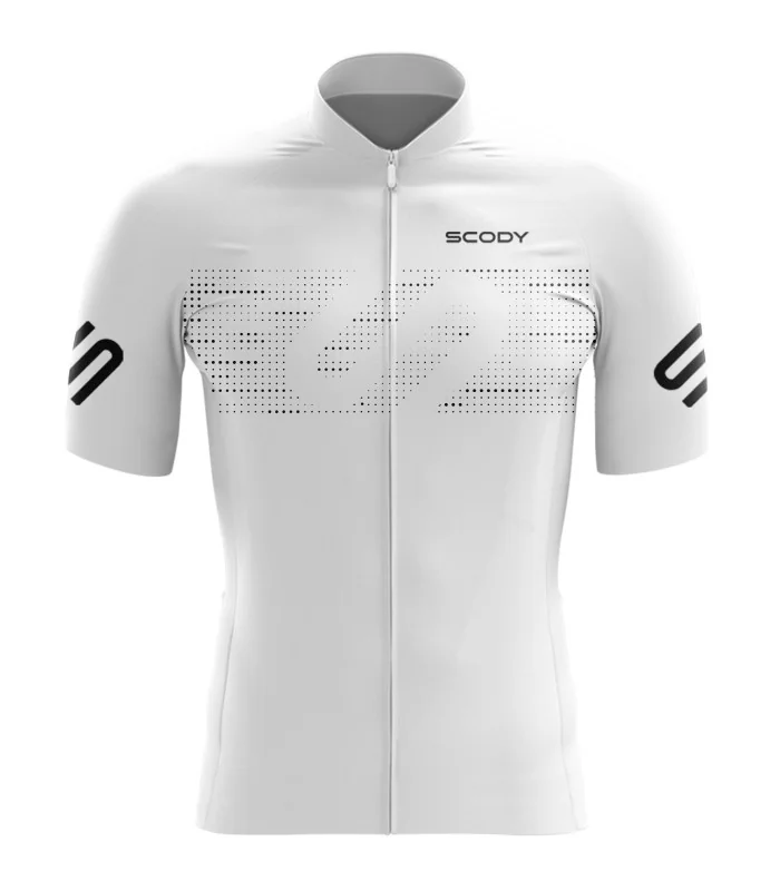 Performance Cycle Jersey Men - Staple White | Made in Australia