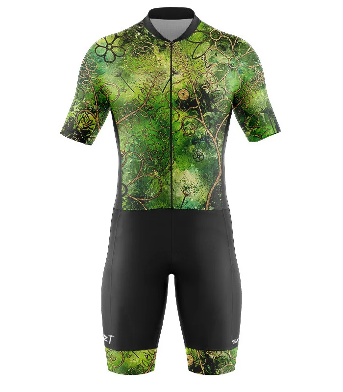 Optimised A.I.R Triathlon Suit, 3/4 zip - Floral Cluster