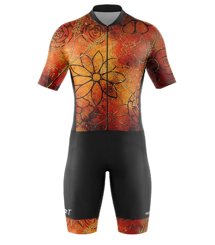 Optimised A.I.R Triathlon Suit, 3/4 zip - Floral Cluster