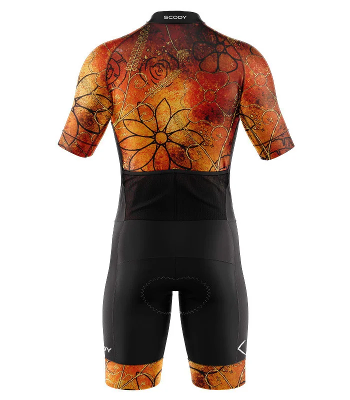 Optimised A.I.R Triathlon Suit, 3/4 zip - Floral Cluster